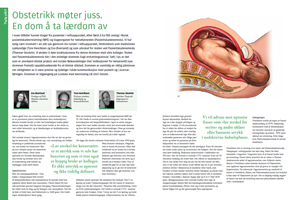 Bilete av artikkelen "Obstetrikk møter juss. Ein dom å ta lærdom av" i Gynekologen 1-2023.